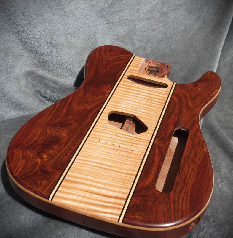 Babik Custom Telecaster Style body Long board style, Chechen on Mahogany, handmade Light weight 2026 image 1