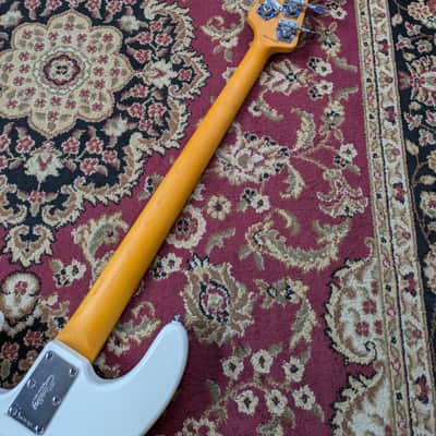 Sterling By Music Man StingRay Classic RAY24CA Bass Guitar Olympic White #SR75723 image 5