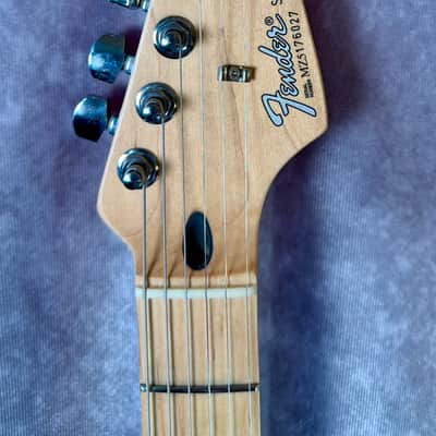 Fender Standard Stratocaster with Maple Fretboard- 2005 - Blue Agave image 3