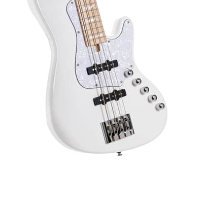 Cort Professional Standard Jazz Bass Guitar - Maple White image 2