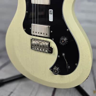 Paul Reed Smith PRS S2 Standard 22 Satin 6 String Electric Guitar Antique White 2024 image 3