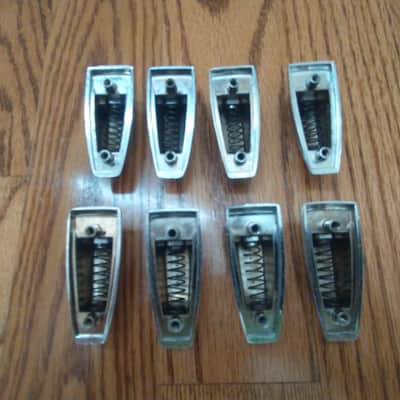 Ludwig (8) vintage super classic bass drum lugs 1960s keystone era all excellent! Bild 10