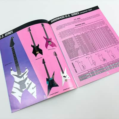 B.C. Rich Guitars Catalog & Original Dealer Price List – Ironbird, Warlock, Stealth, N.J. Series 1985 image 4
