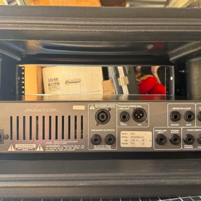 Ampeg B5R Bass Dual-Channel Amp Head +OCTAVE/DIST w Flight Case 1 OWNER USA Made image 4
