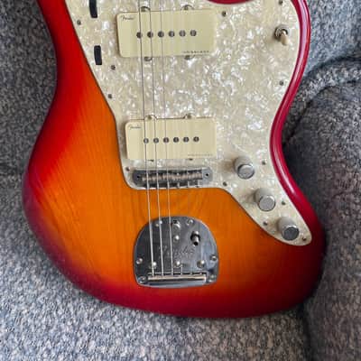 Fender American Ultra Jazzmaster with Maple Fretboard 2019 - Plasma Red Burst image 5