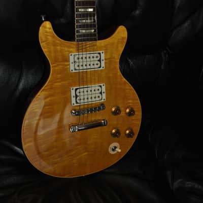 Custom Jam City Guitar by Jim Weyandt Double Cutaway - Flametop image 21
