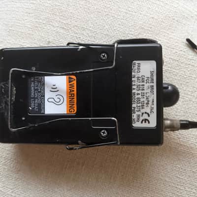Shure PSM 600 Personal Stereo Monitor System 2000s - Black image 4