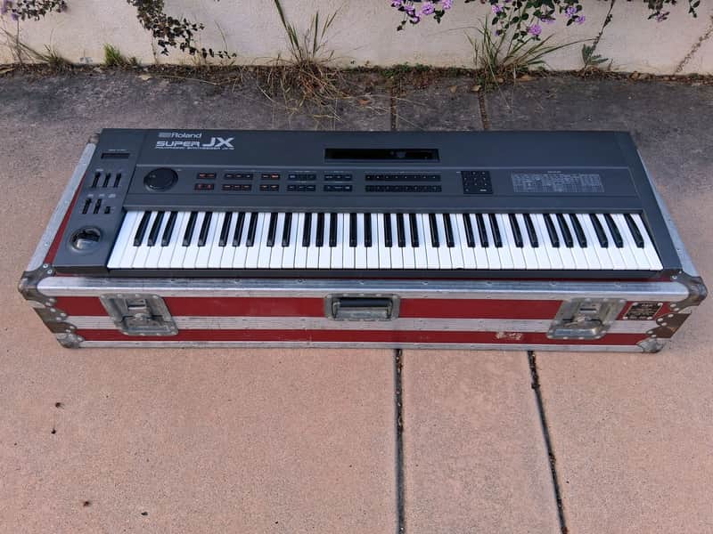 Roland JX-10 Super JX Vintage Analog Synthesizer With Road Case image 1