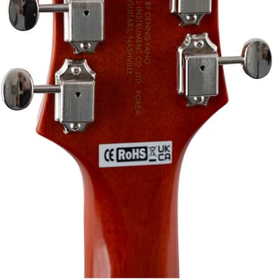 Rivolta Combinata Classico P90 Electric Guitar-Autunno Burst image 5