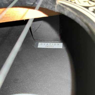 Ovation 1124 1970-75 - Clear gloss finish image 8
