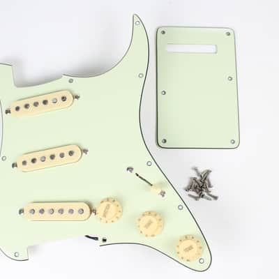 Fender Stratocaster '57 1957 Riessue Japan Loaded Pickguard ~Staggered Pole Pickups~ Strat MIJ image 1