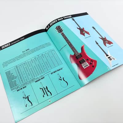 B.C. Rich Guitars Catalog & Original Dealer Price List – Ironbird, Warlock, Stealth, N.J. Series 1985 image 6