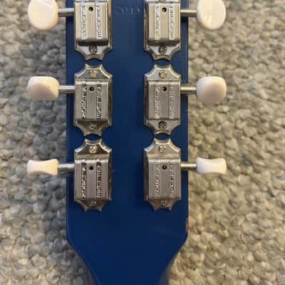 Gibson Melody Maker 2011 - Blue w/bag image 6