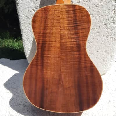 Lanikai NK-C Ukulele, Custom Series Solid Koa, Abalone Inlays, Case image 7