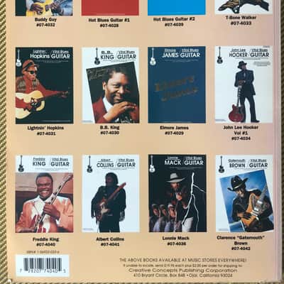 Freddie King Vital Blues Guitar Note For Note/Creative Concepts 1994 image 2