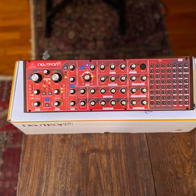 Behringer Neutron Paraphonic Analog and Semi-Modular Synthesizer 2018 - Present - Red