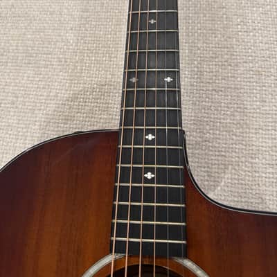 Taylor 224ce-K DLX custom with ES2 electronics - Cutaway - Shaded Edge Burst image 13