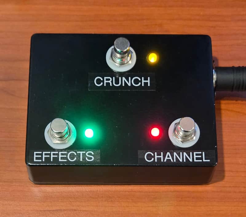 For Peavey 3 Button Special Use Footswitch Use With 5150 II and 6505 Plus - No Cable image 1