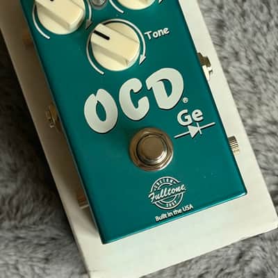 Fulltone Custom Shop OCD-GE Germanium Overdrive 2019 - Tahitian Teal image 1