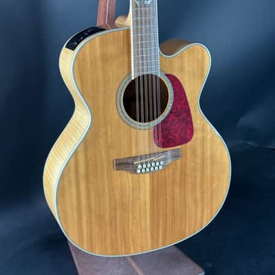 Takamine GJ72CE-12 NAT G70 Series 12-String Jumbo Cutaway Acoustic/Electric Guitar 2010s Natural Gloss image 5