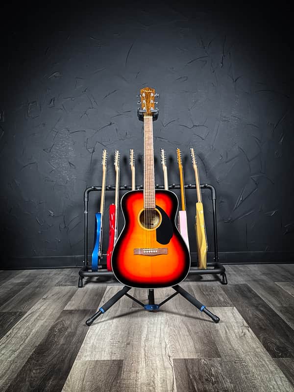 Fender CC-60S Concert Acoustic Guitar - Sunburst image 1