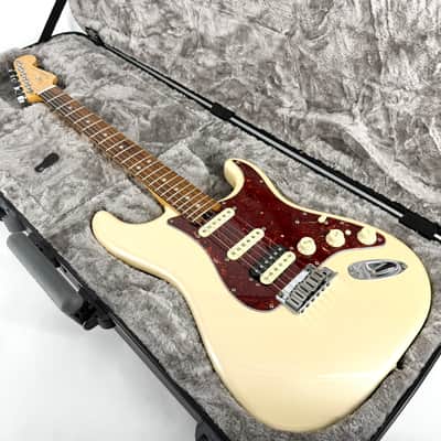2016 Fender American Elite HSS Shawbucker Stratocaster – Olympic Pearl image 1