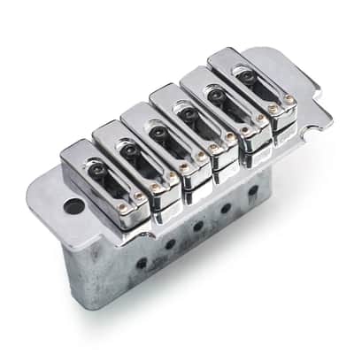 Chrome Guitar 2 Point Bridge Tremolo System Set image 2