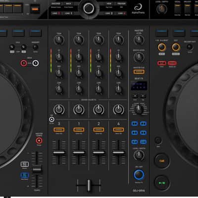 AlphaTheta DDJ-GRV6 Professional DJ Controller – 4-Channel, Multi-Deck, USB-C, Rekordbox & Serato Compatible image 9