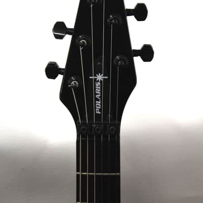 Polaris Electric 6-String Guitar, Black, 1.750” Nut Width, Right-Handed image 3