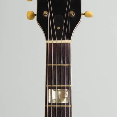 Silvertone Thin Twin Model 1369L Semi-Hollow Body Electric Guitar, made by Kay (1957), ser. #L7969-5905, black tolex hard shell case. image 5