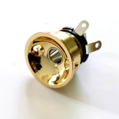 Gold Tele ElectroSocket   Output Jack image 1