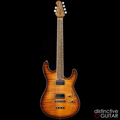 Ernie Ball Music Man Steve Morse LIMITED BFR Caramel Burst Flame #9 / 35 image 5