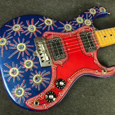 Peavey  T-15 Custom Folk Art Paint Job Southwestern Electric Guitar image 3