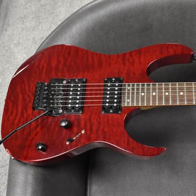 Ibanez RG 320 QS - 2000 Red Wave gloss with Floyd Rose image 12