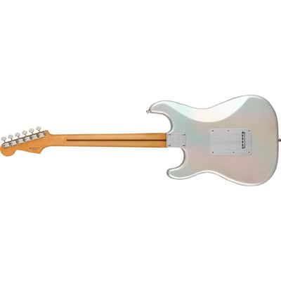 Fender H.E.R. Stratocaster Electric Guitar, Maple Fingerboard, Chrome Glow image 2