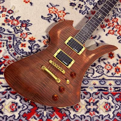 2010 B.C. Rich Mockingbird Archtop - Antique Violin Satin - Limited Run image 3