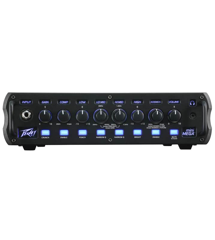 Peavey MiniMEGA 1000W Lightweight Bass Head 2020's - Black image 1