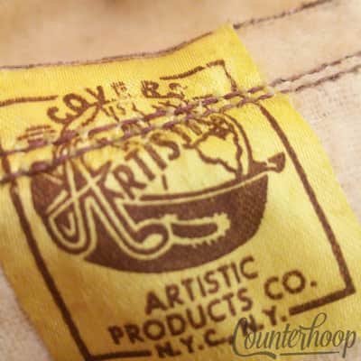 Artistic Products 16x16"Canvas Fabric Floor Tom Drum Case Soft Shell Vintage 40s image 4
