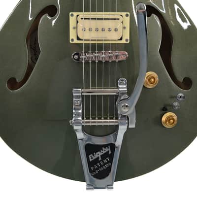 Godin Montreal Premiere Ltd Desert Green W/Bigsby image 9