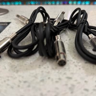 XLR Female to 1/4 Inch TS Cables 3FT/3Pack, 3-Pin Female to 6.35mm TS Male image 2