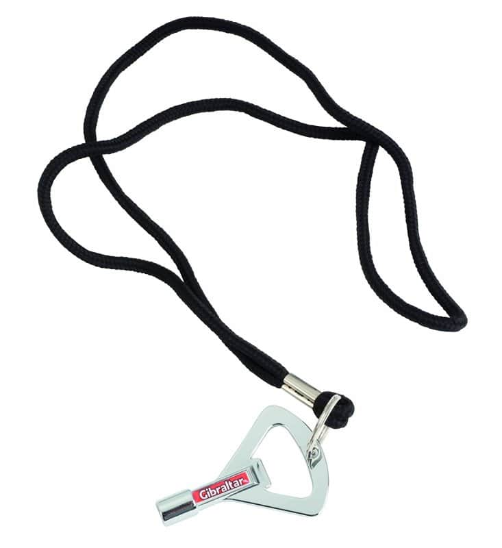 Gibraltar SC-GDKBCO Drum Key Bottle / Can Opener on Lanyard image 1