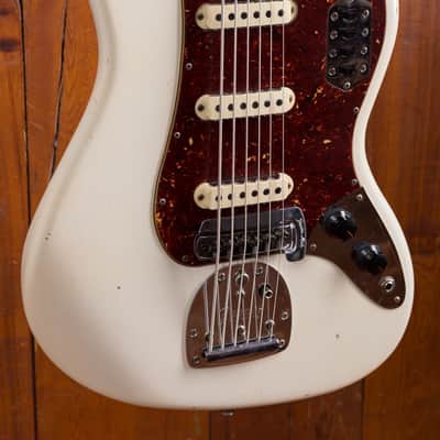Fender Bass VI Custom Shop Journeyman Relic 2018 - Olympic White image 10