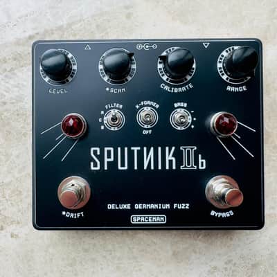 Spaceman Sputnik IIb Deluxe Germanium Fuzz Black | Reverb