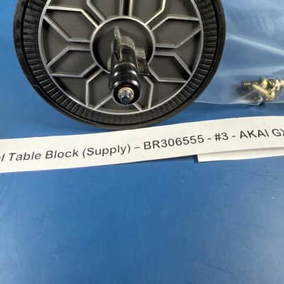 Akai BR306555 1970's - 1980's - Black / Silver Reel to Reel Platter image 3