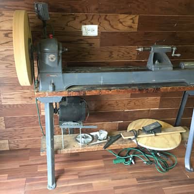 Cymbal Lathe - ( Custom ) Delta - Milwaukee image 2