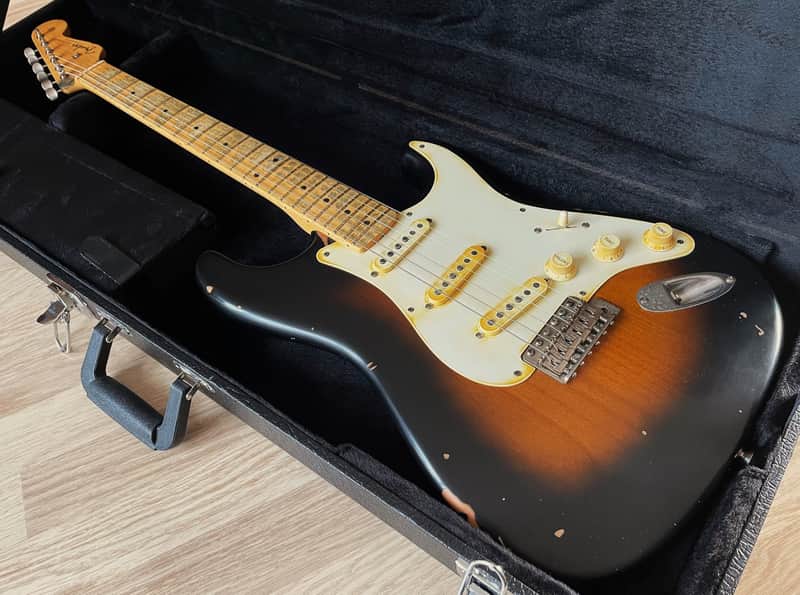 TPP Eric Clapton "Brownie" Fender USA 50's Re-issue Stratocaster Tribute - Relic image 1