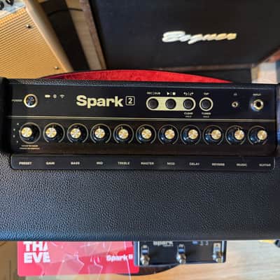 Positive Grid Spark 2 Guitar Combo Black w/ Control X footswitch, PG battery and PG gig bag LIKE NEW! image 4