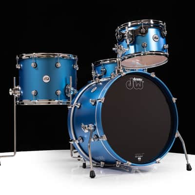 DW Design Series 4pc Frequent Flyer Kit - Aqua Metallic image 1