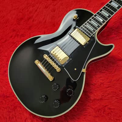 2018 Tokai LC220S Les Paul Custom Black Beauty Premium Series - Black - With Original Hard Case - Made In Japan MIJ image 3