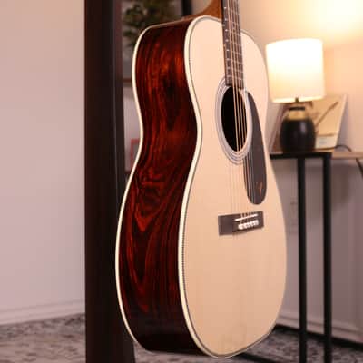 Martin Custom Shop 0014F Cocobolo - Black Ebony Fingerboard, Natural image 21
